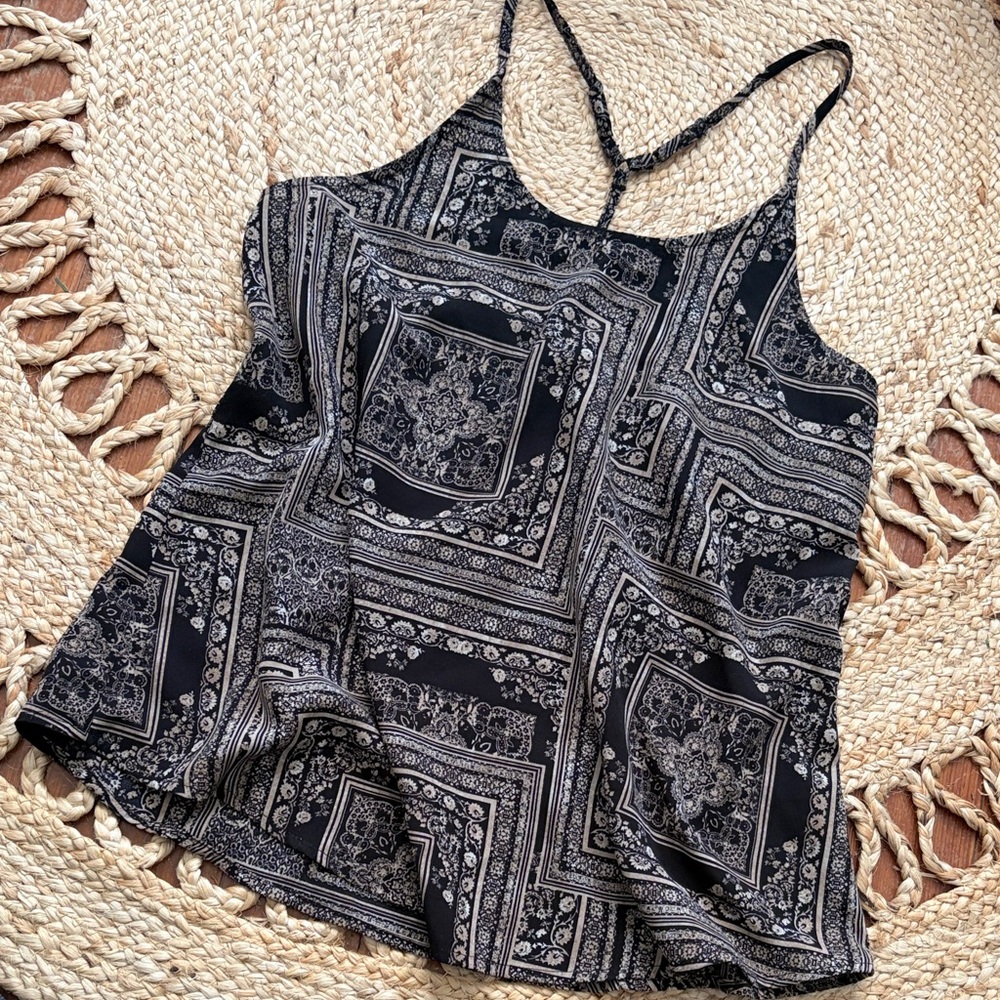 Elegant Black and White Women's Camisole